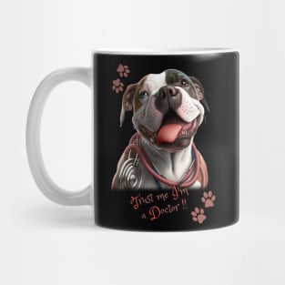 a Cute and Funny Dogtor Mug